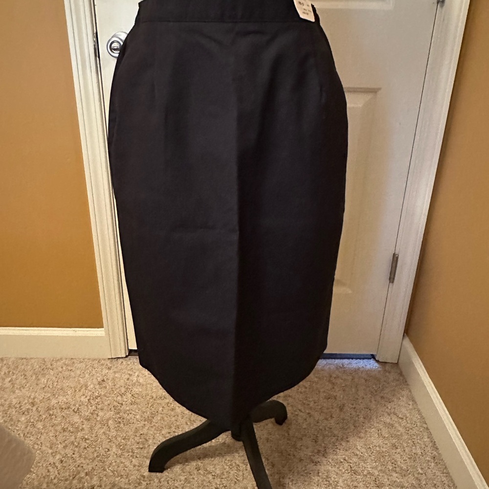 Women's Navy Blue Pencil Skirt — Sleek Professional Style